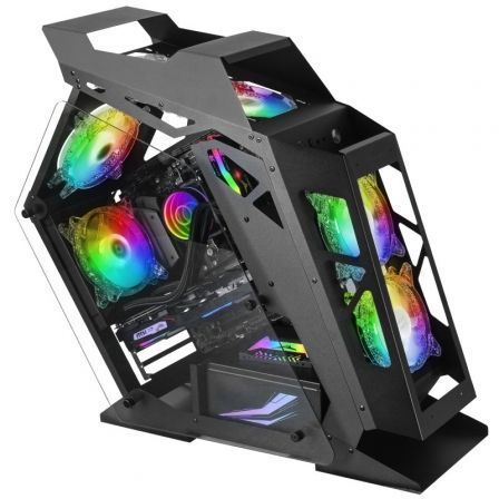 Mars Gaming MC61 Negro Caja PC Gaming Compacta Micro-ATX